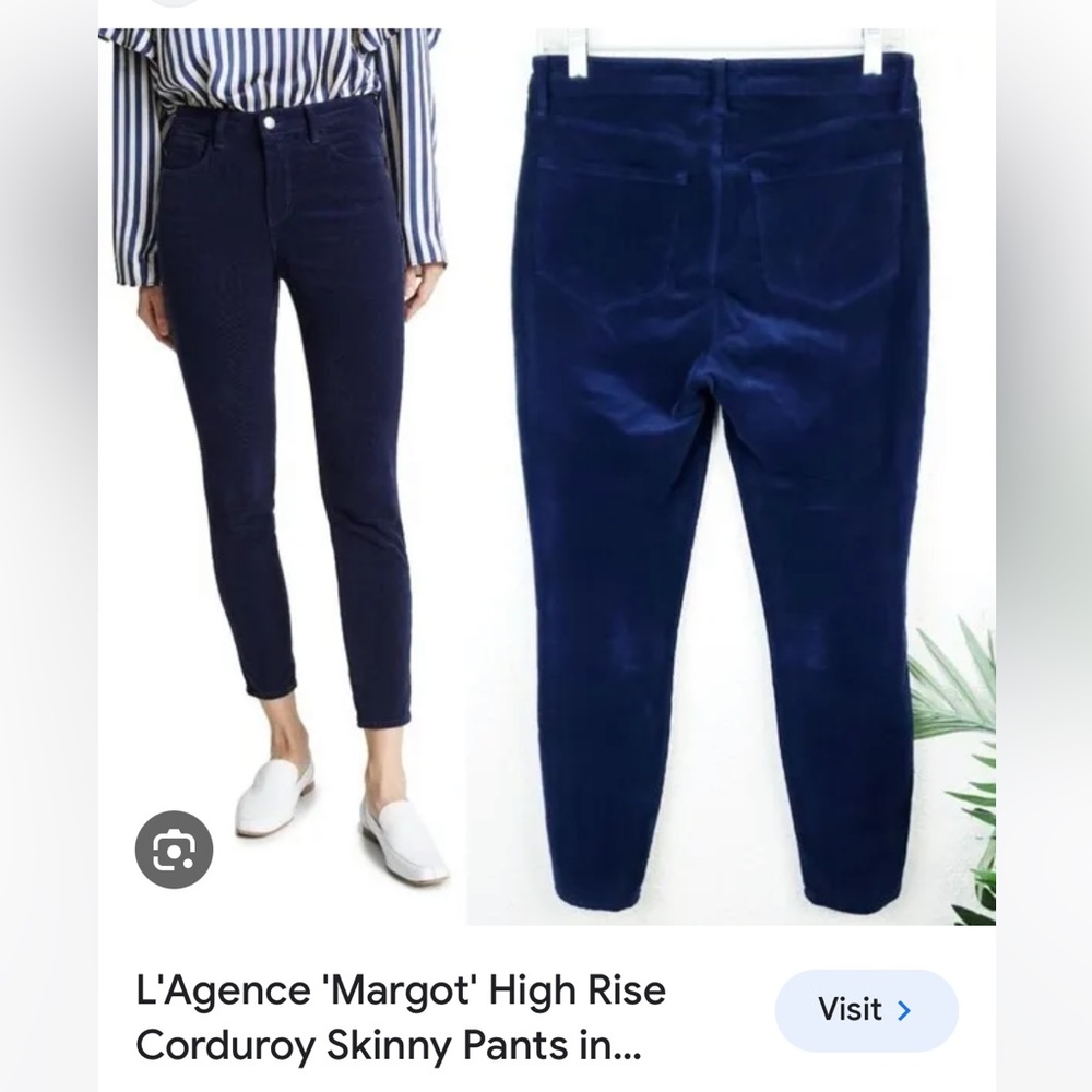 L’AGENCE Margot Cords NWT sz23
